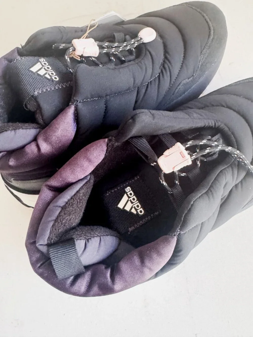 adidas X_PLRBOOST Puffer Running Shoe Black 11